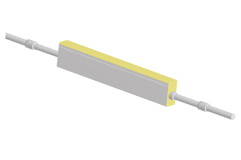 Flexi NEON Mono F15/10, connecteurs mâle et femelle, direct IP68