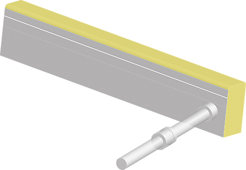 Flexi NEON RGBW F15/17, connecteur mâle, latéral droite IP68