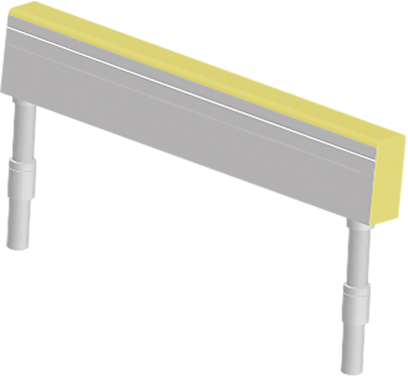 Flexi NEON RGBW F16/17, connecteurs mâle et femelle, dessous IP68