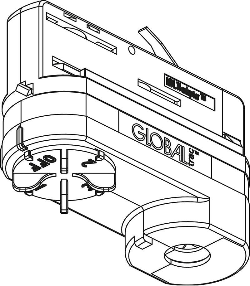 Adaptateur 10A, 3 phases