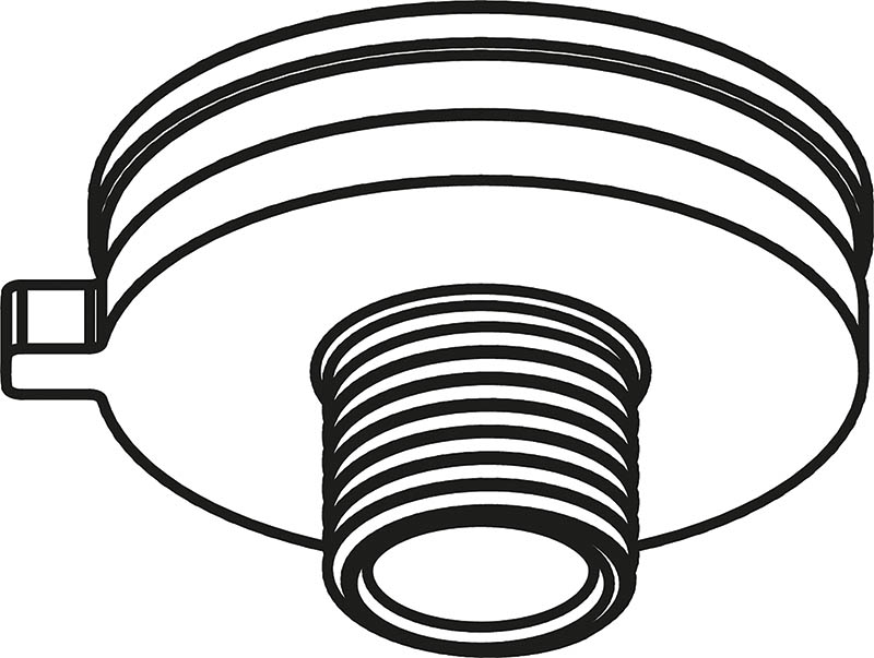 Raccord fileté Global Trac, M13 L12
