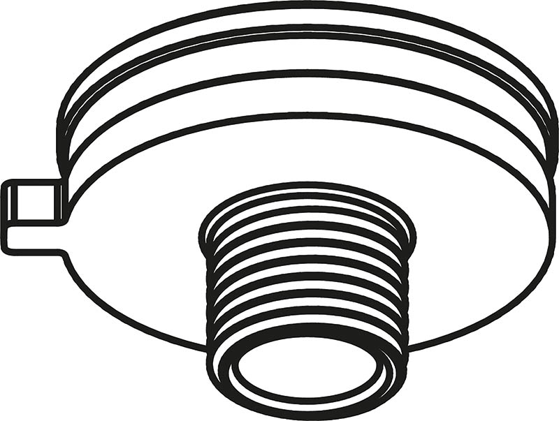 Raccord fileté Global Trac, M10 L8