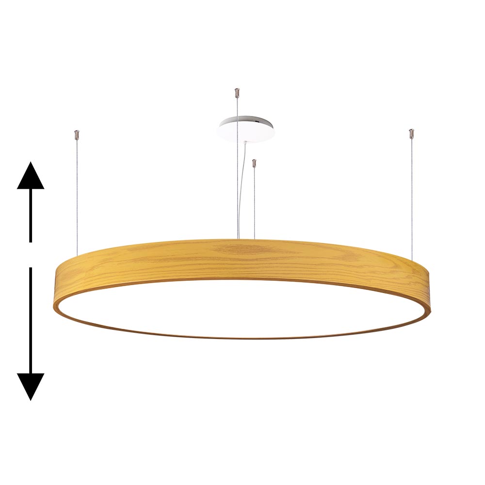 Likuri F suspendus Ø 750mm, direct/indirect