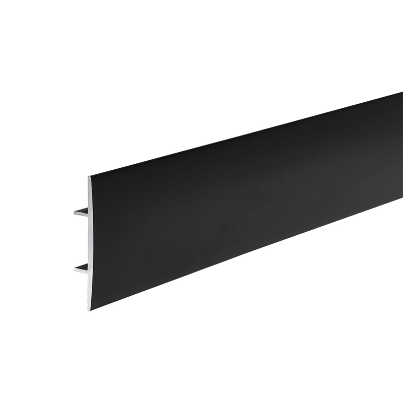 Fronton F512, pour F511, noir, L: 3m